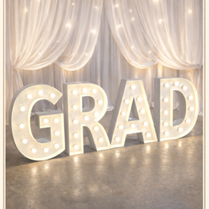 GRAD Marquee Letters