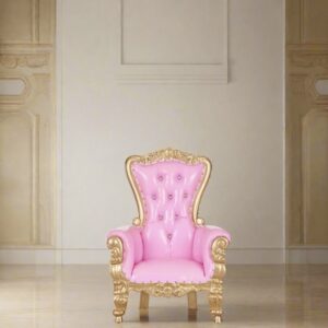 Mini Throne Chair — Pink Princess