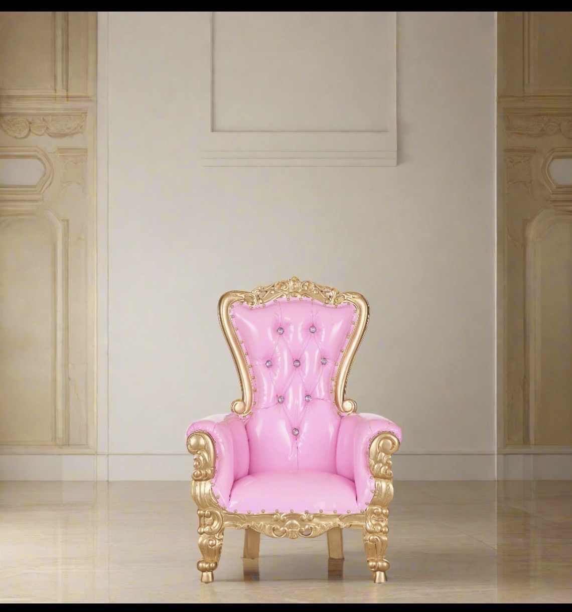 Mini Throne Chair — Pink Princess