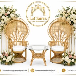 Peacock Chair Rental