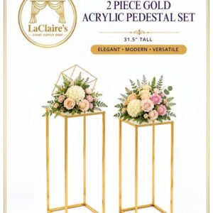 Acrylic Pedestal Set